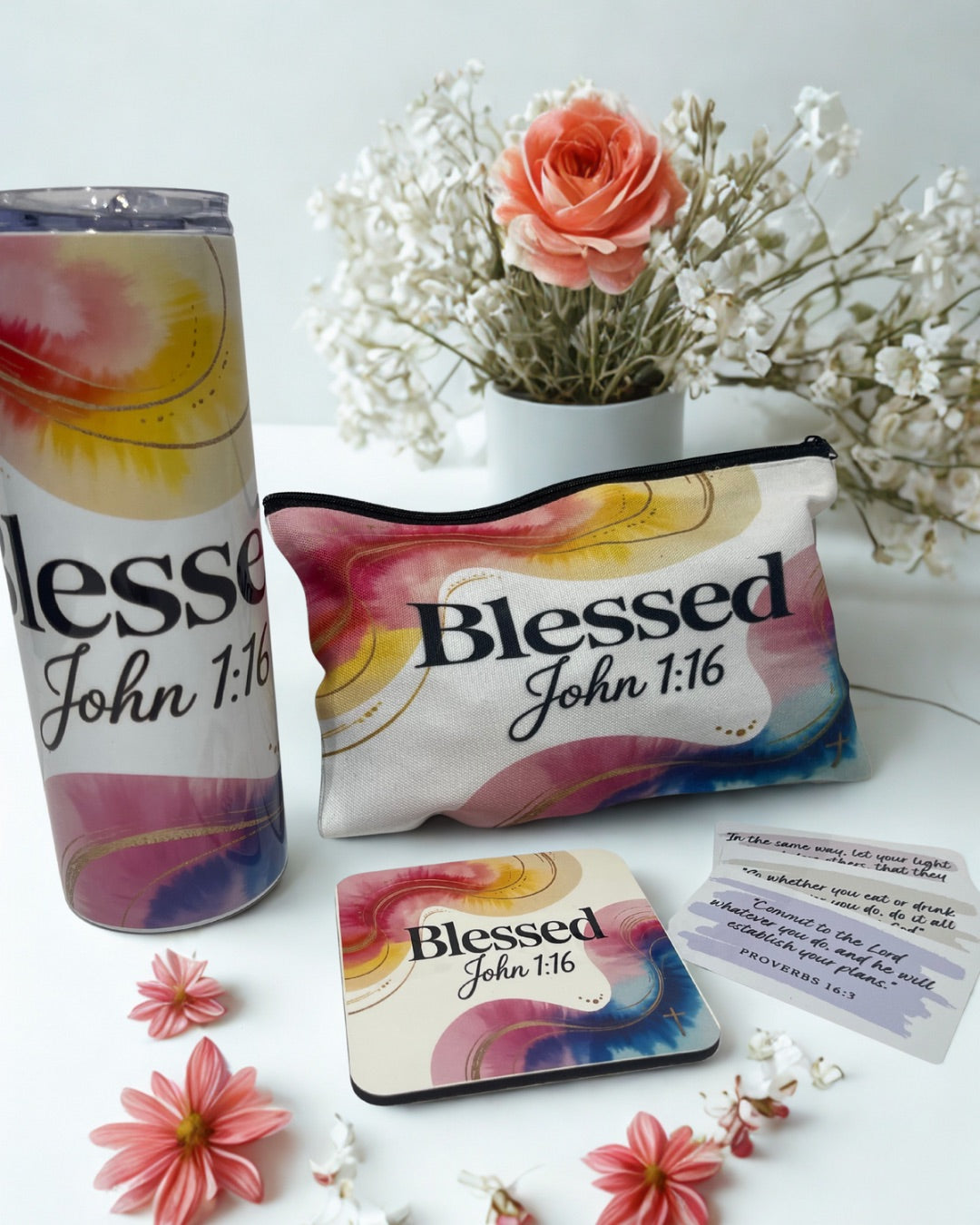 Tumbler gift set (Blessed)