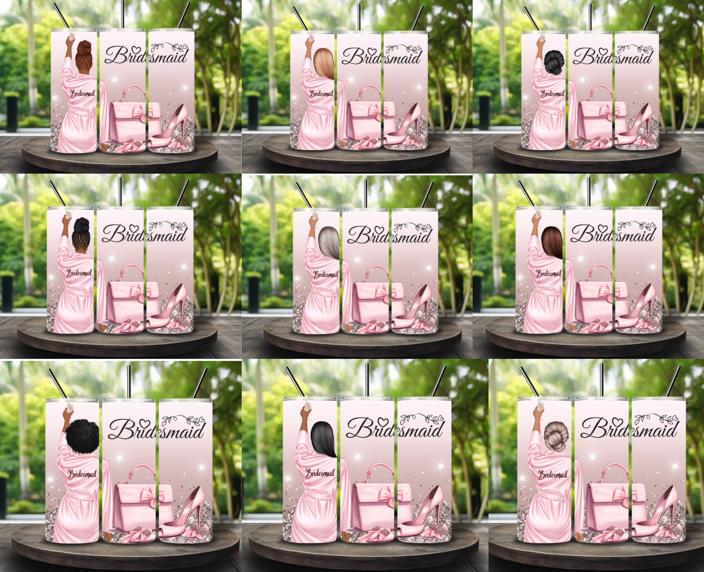 Bridesmaid tumbler
