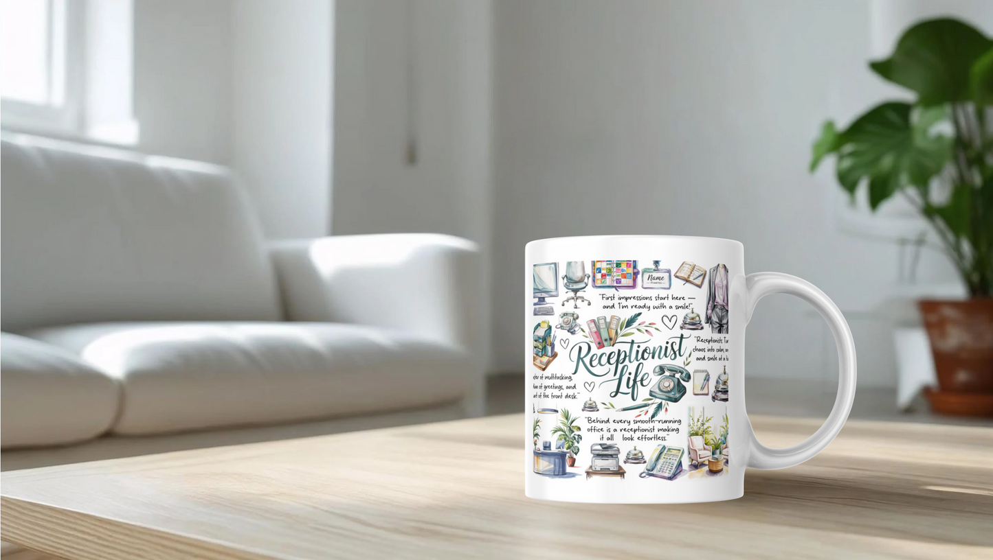 Receptionist Mug - Thegiftboxcollection