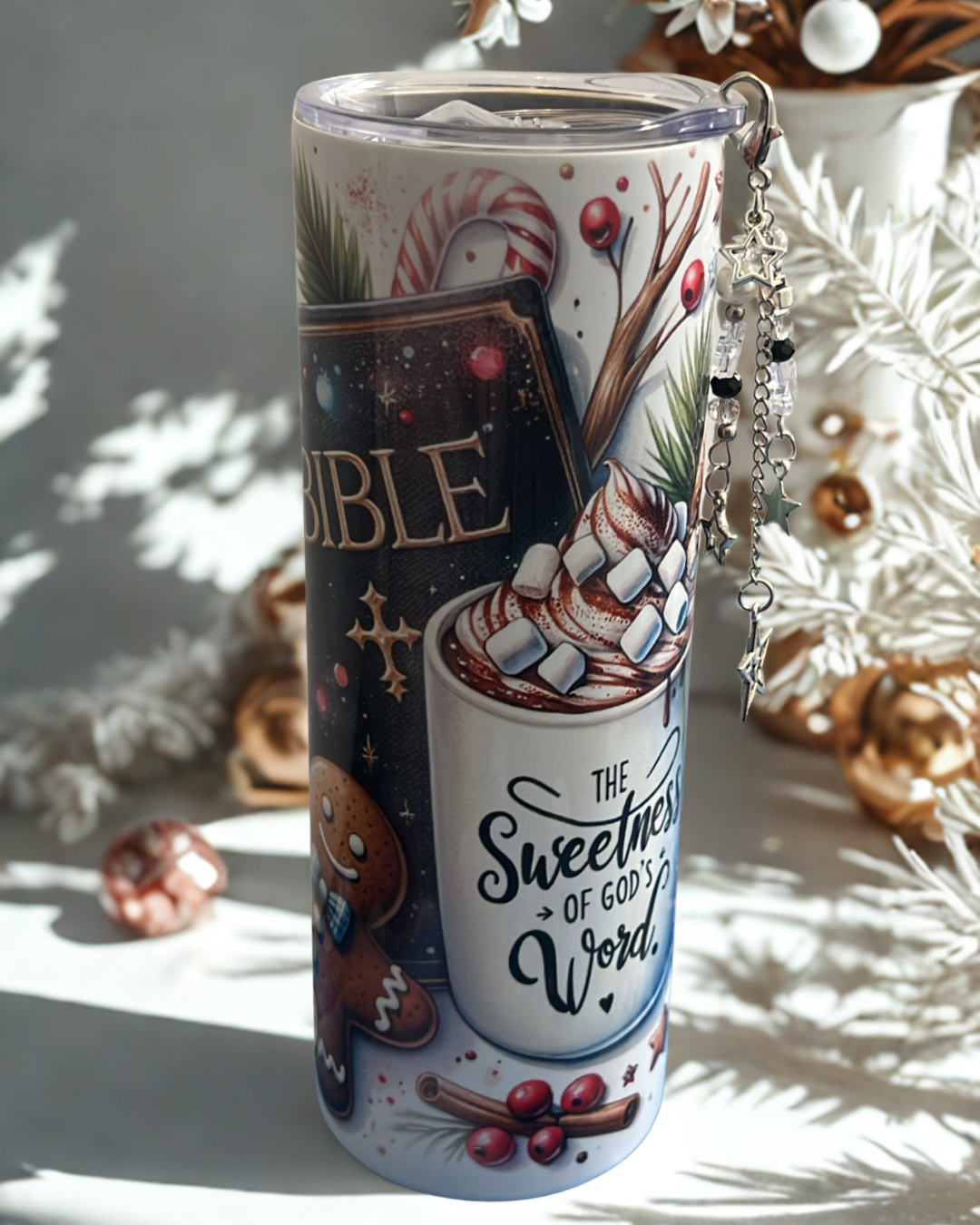 The sweetness of Gods word Christmas tumbler - Thegiftboxcollection