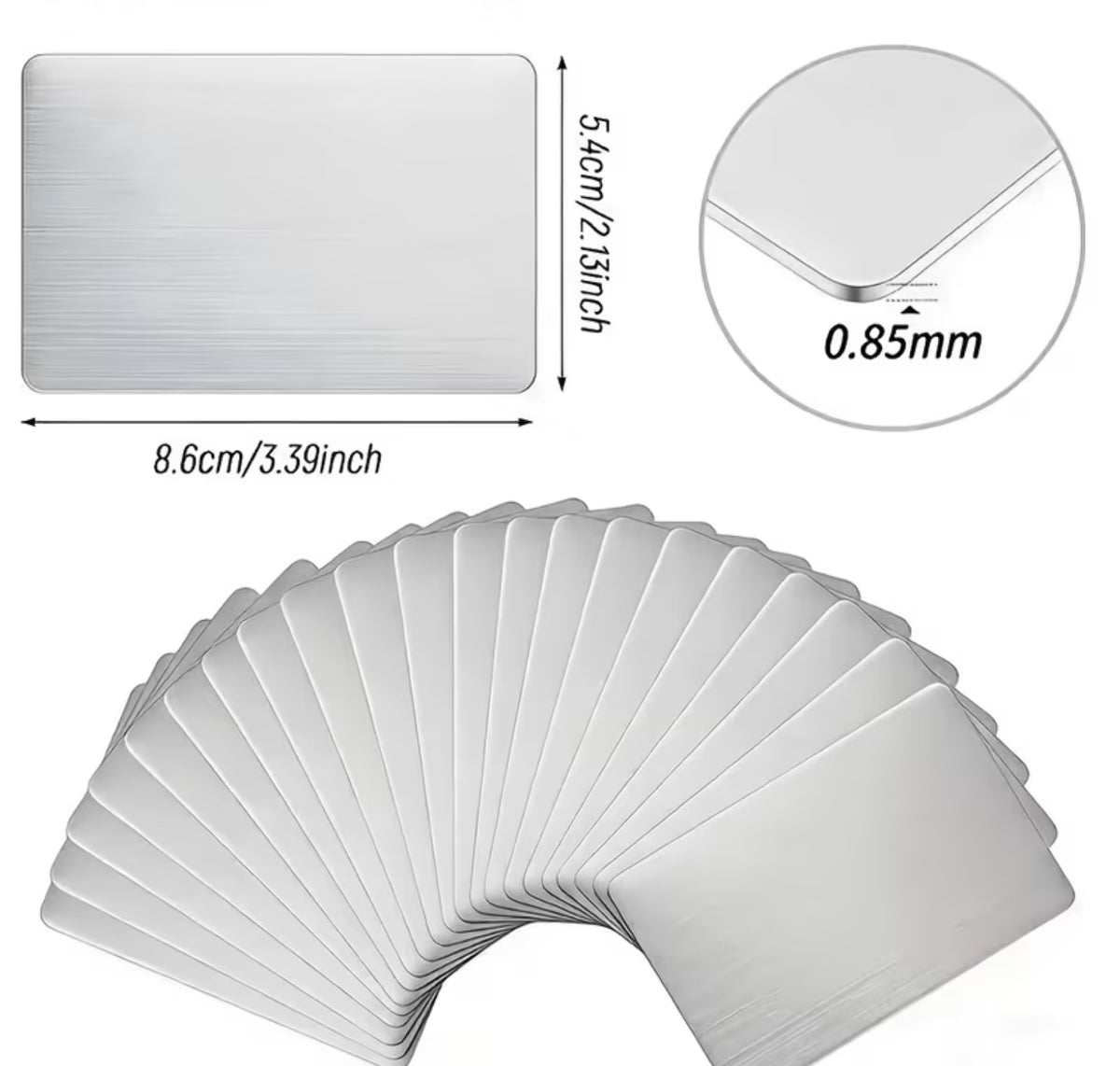 Psalms 91:1-4 Stainless steel wallet card