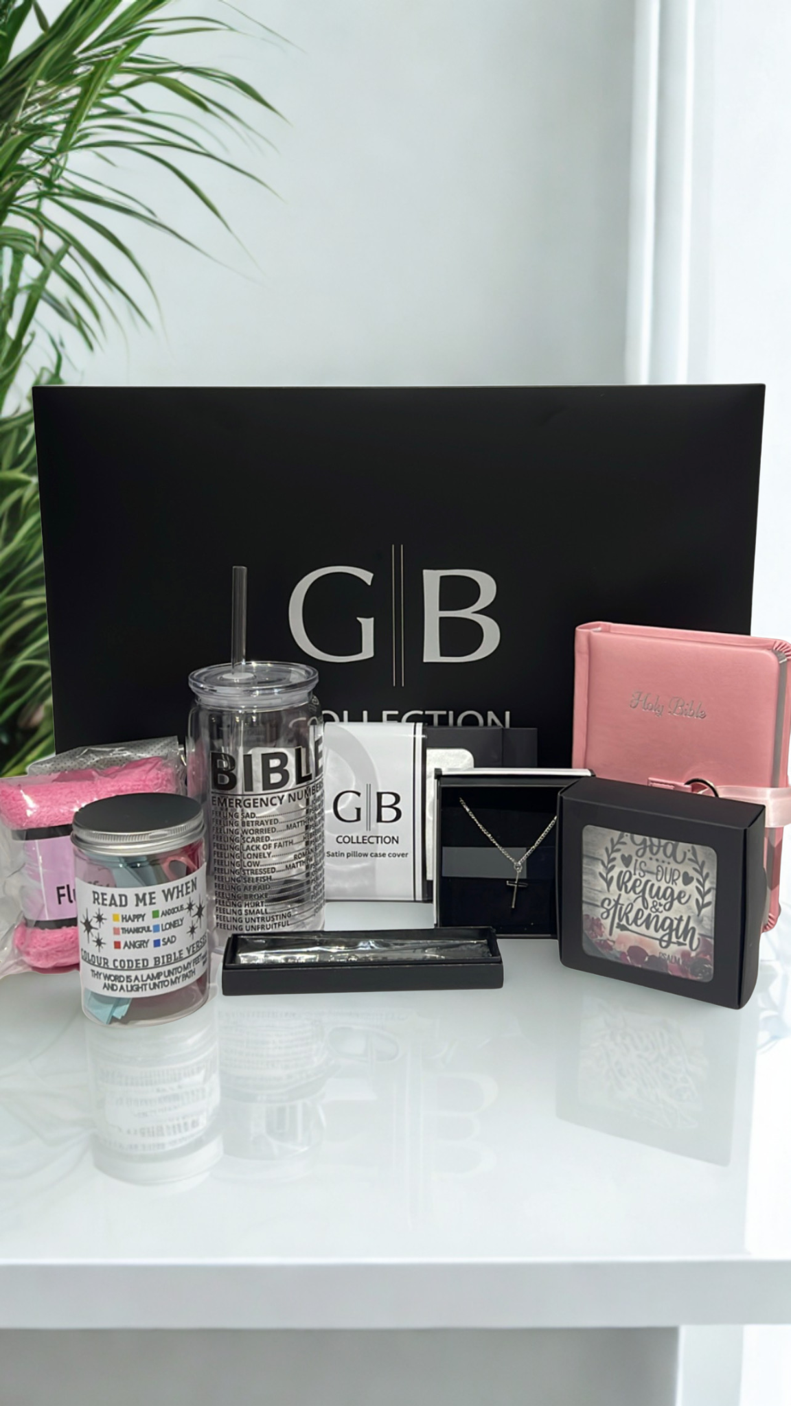 Luxury Pink Faith Gift Box - Thegiftboxcollection