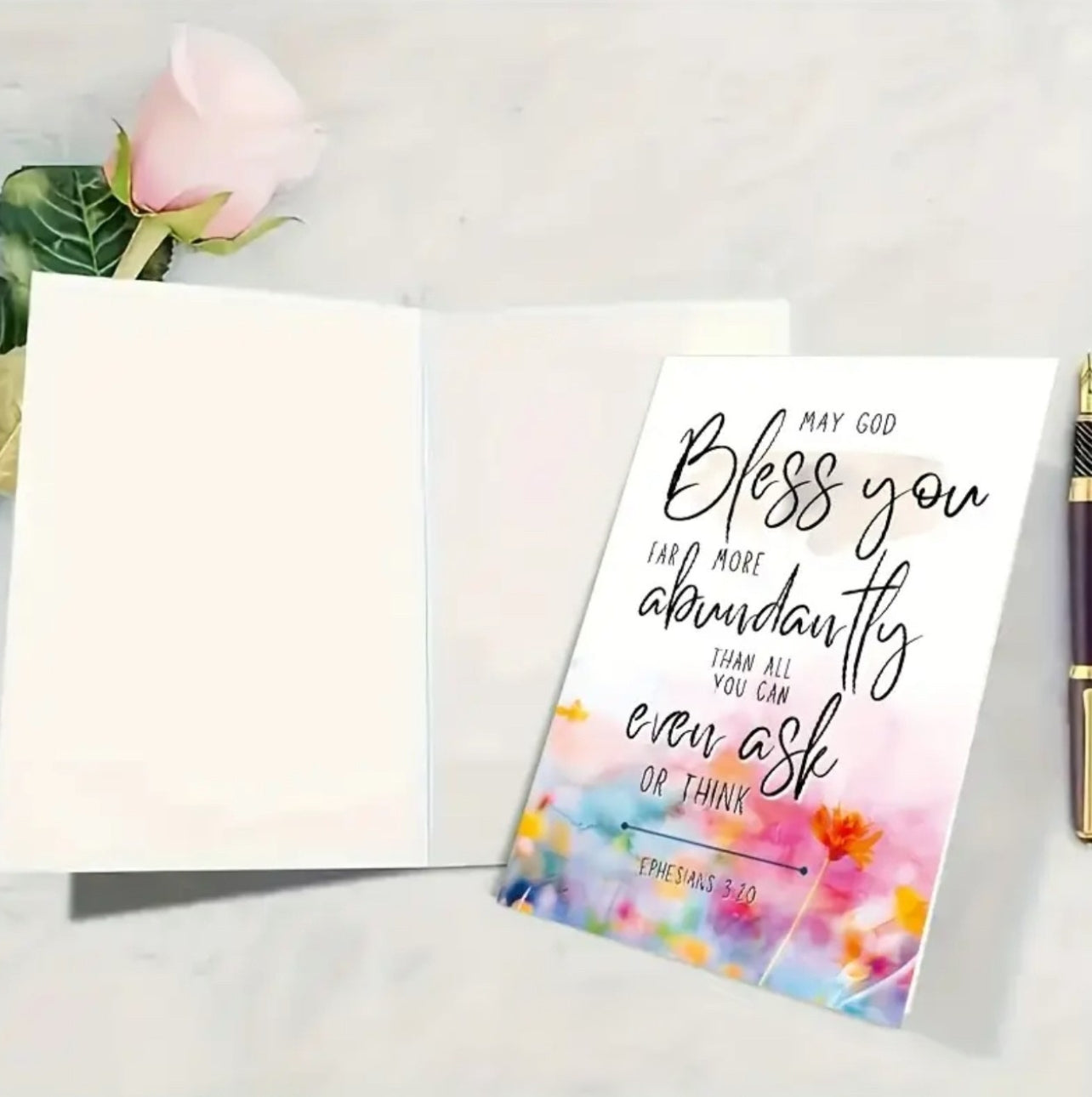 May God bless you card