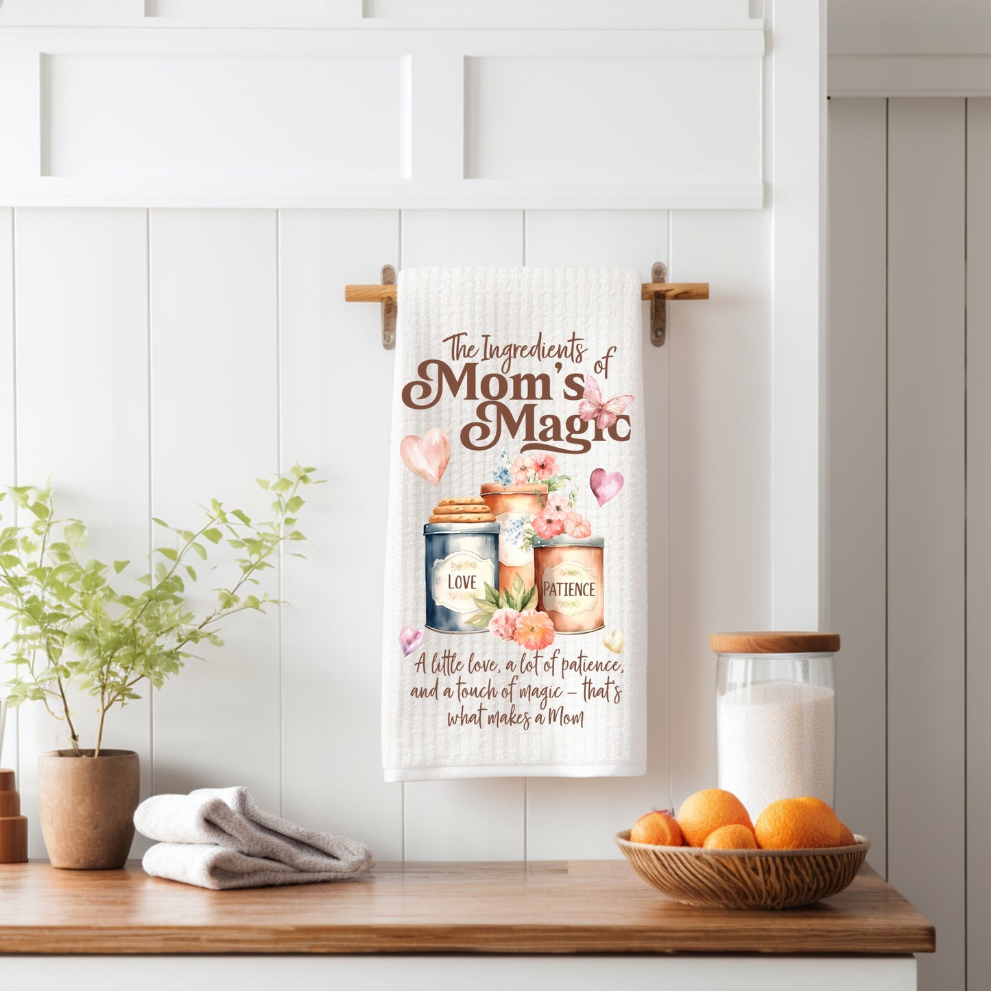 Moms magic- tea towel