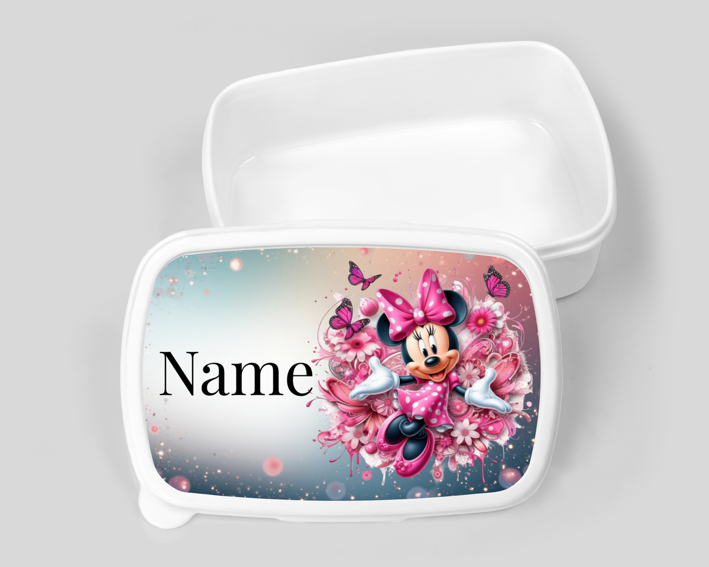 Personalised Minnie lunchbox