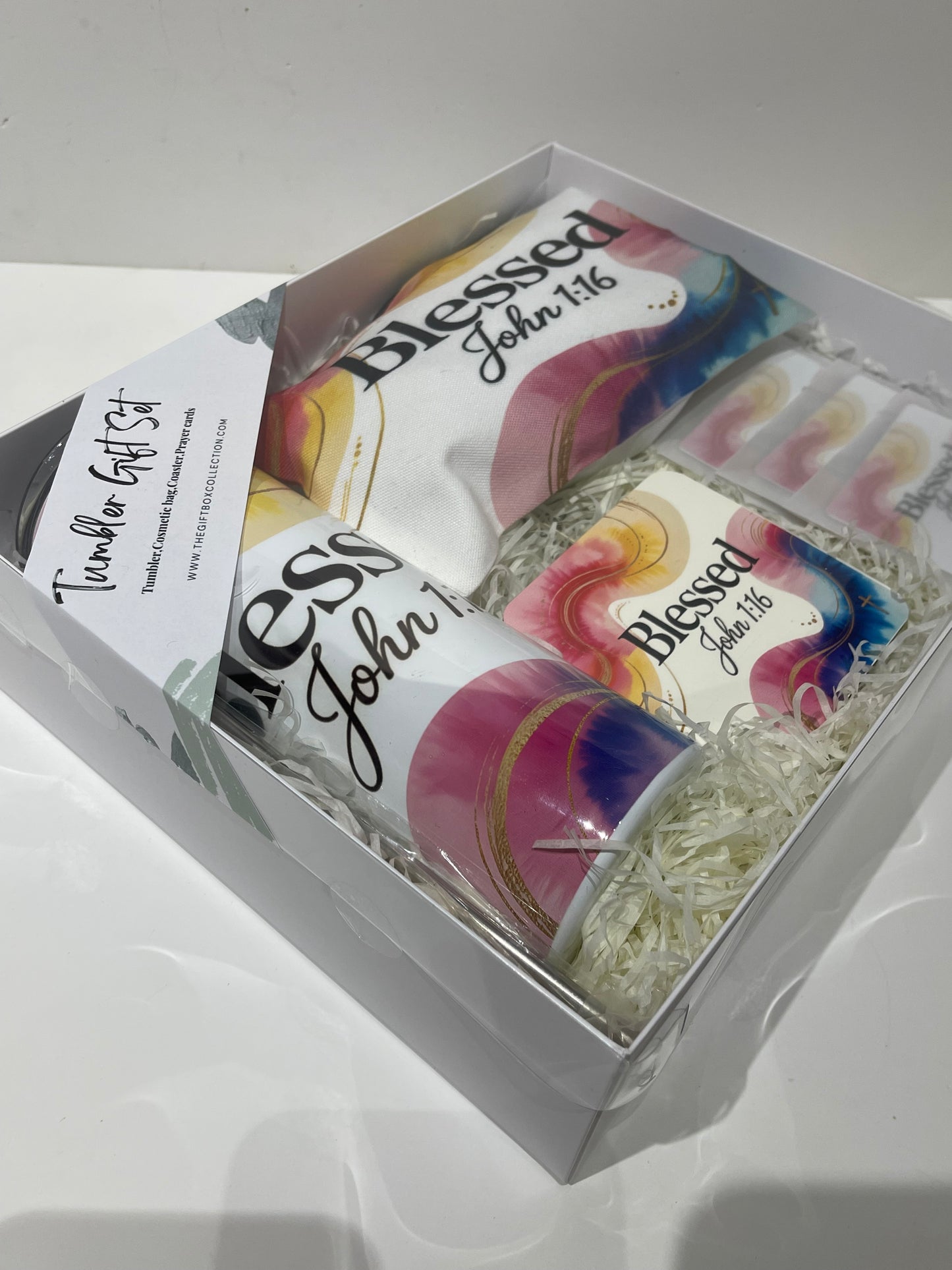 Tumbler gift set (Blessed)