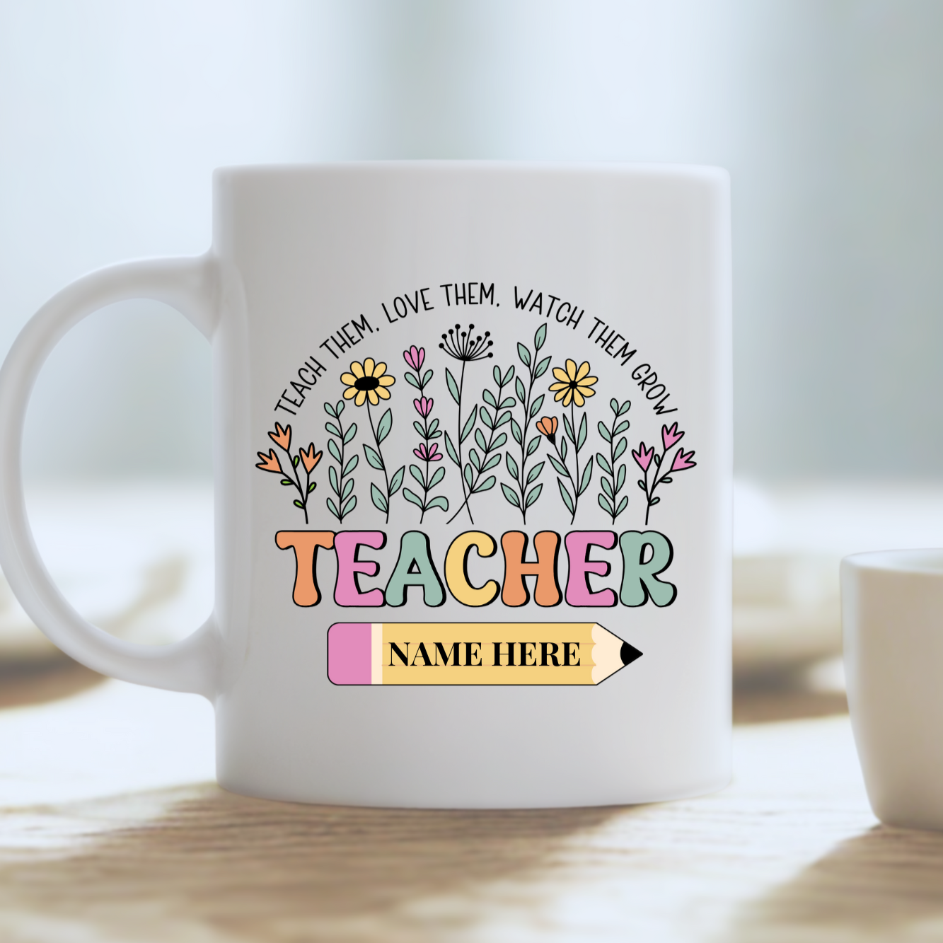 Personalised teacher mug - Thegiftboxcollection