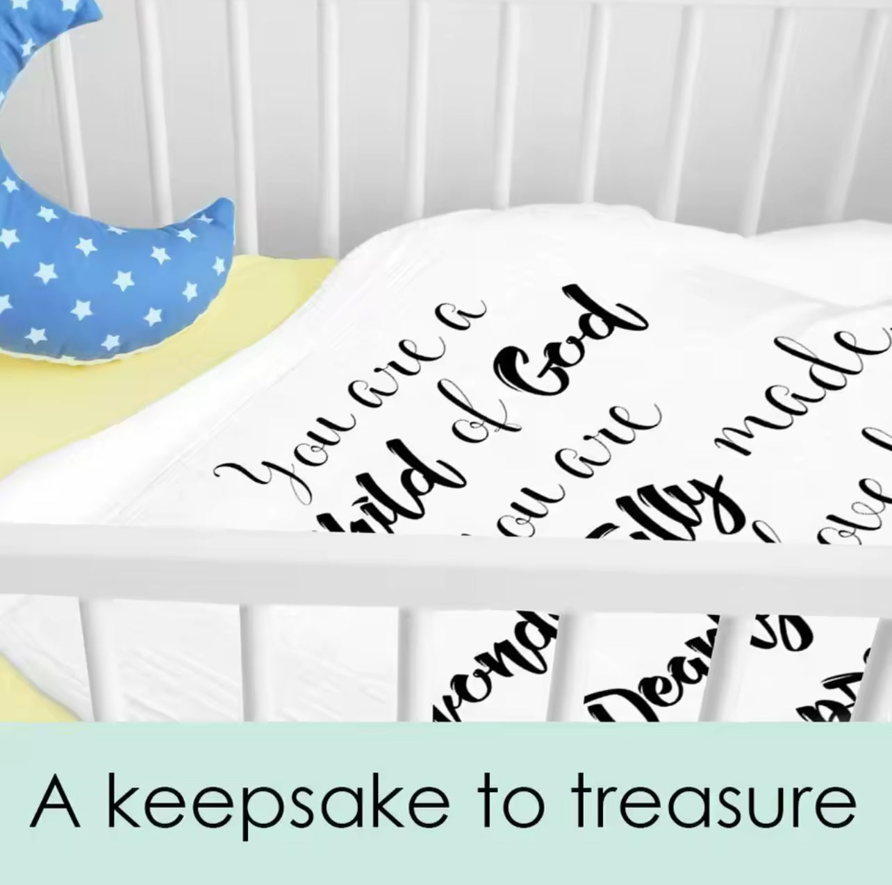 Child of God baby swaddle - Thegiftboxcollection