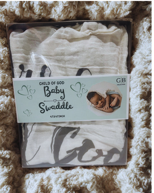 Child of God baby swaddle - Thegiftboxcollection
