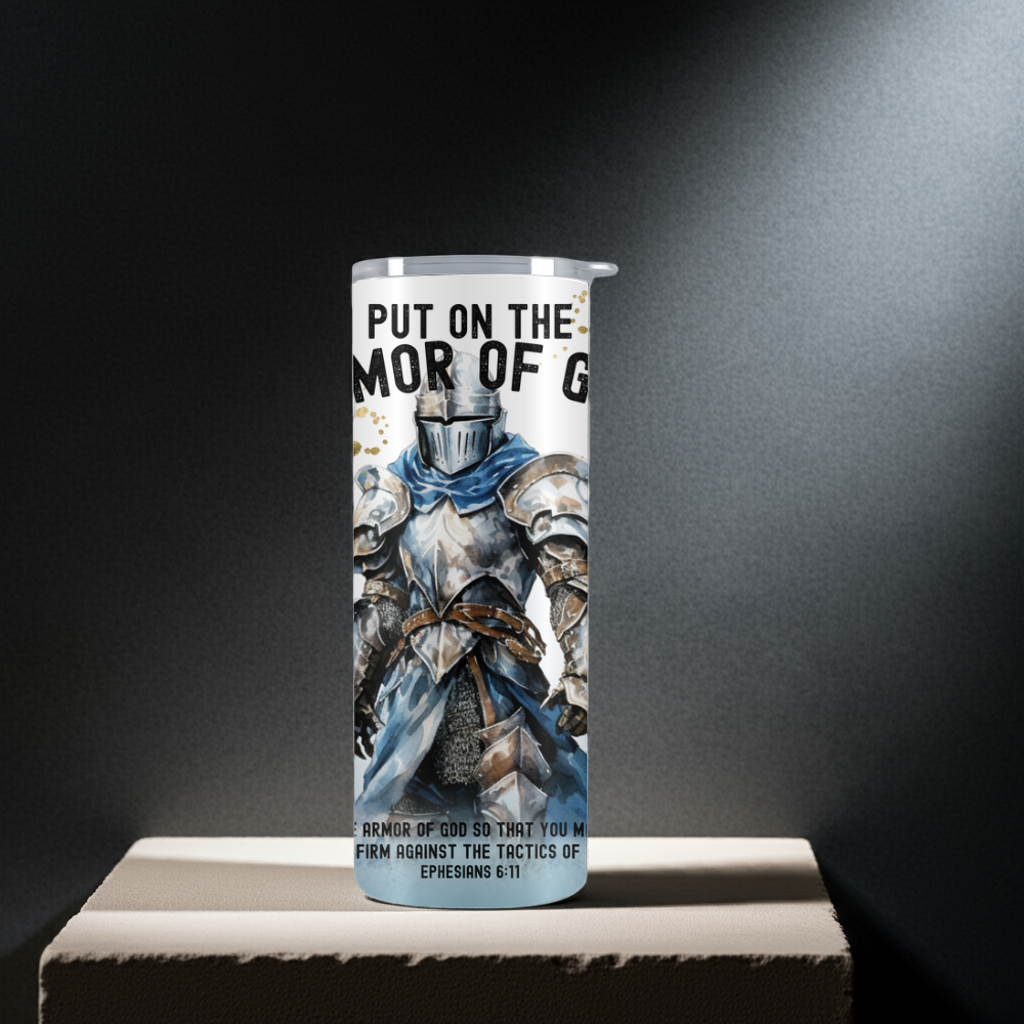 Armour of God tumbler