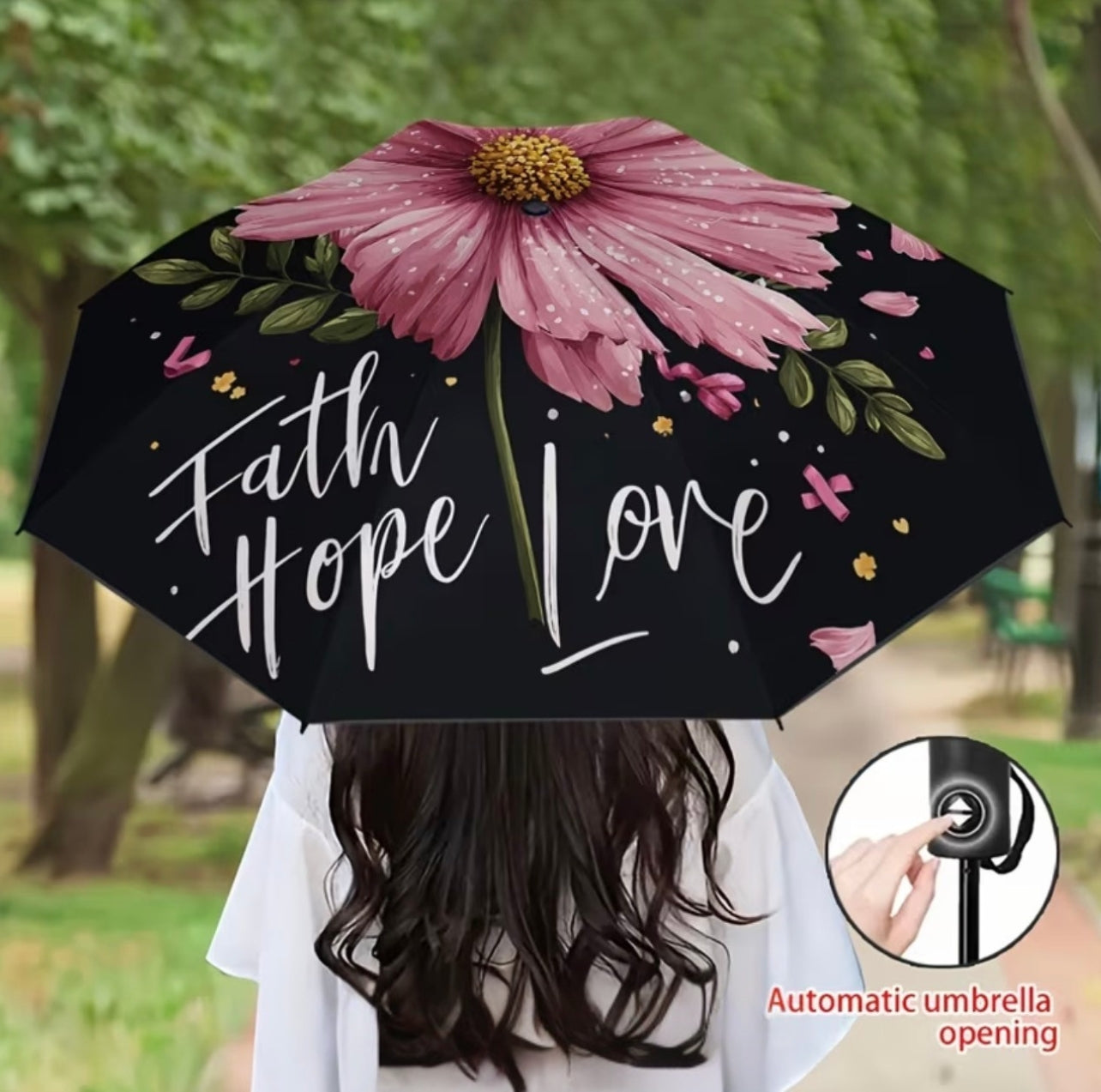 Umbrella- Faith, Hope, Love