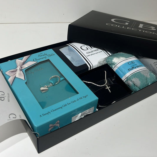 Luxury Blue Faith Gift Box - Thegiftboxcollection