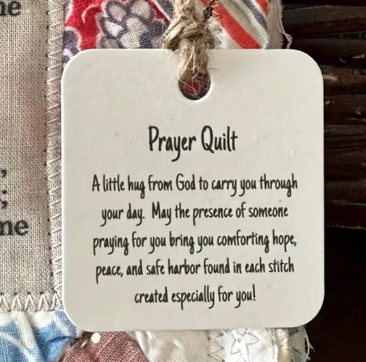 Prayer quilt