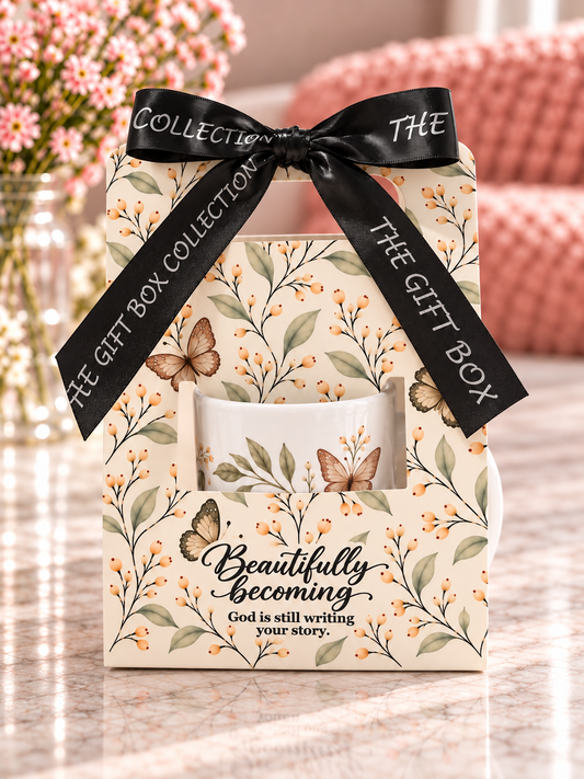 Beautifully Becoming – Butterfly Mug Gift Set