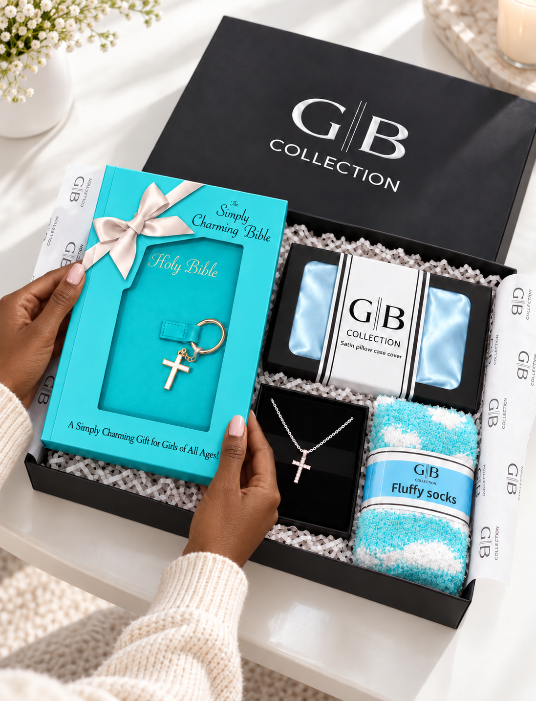 Luxury Blue Faith Gift Box