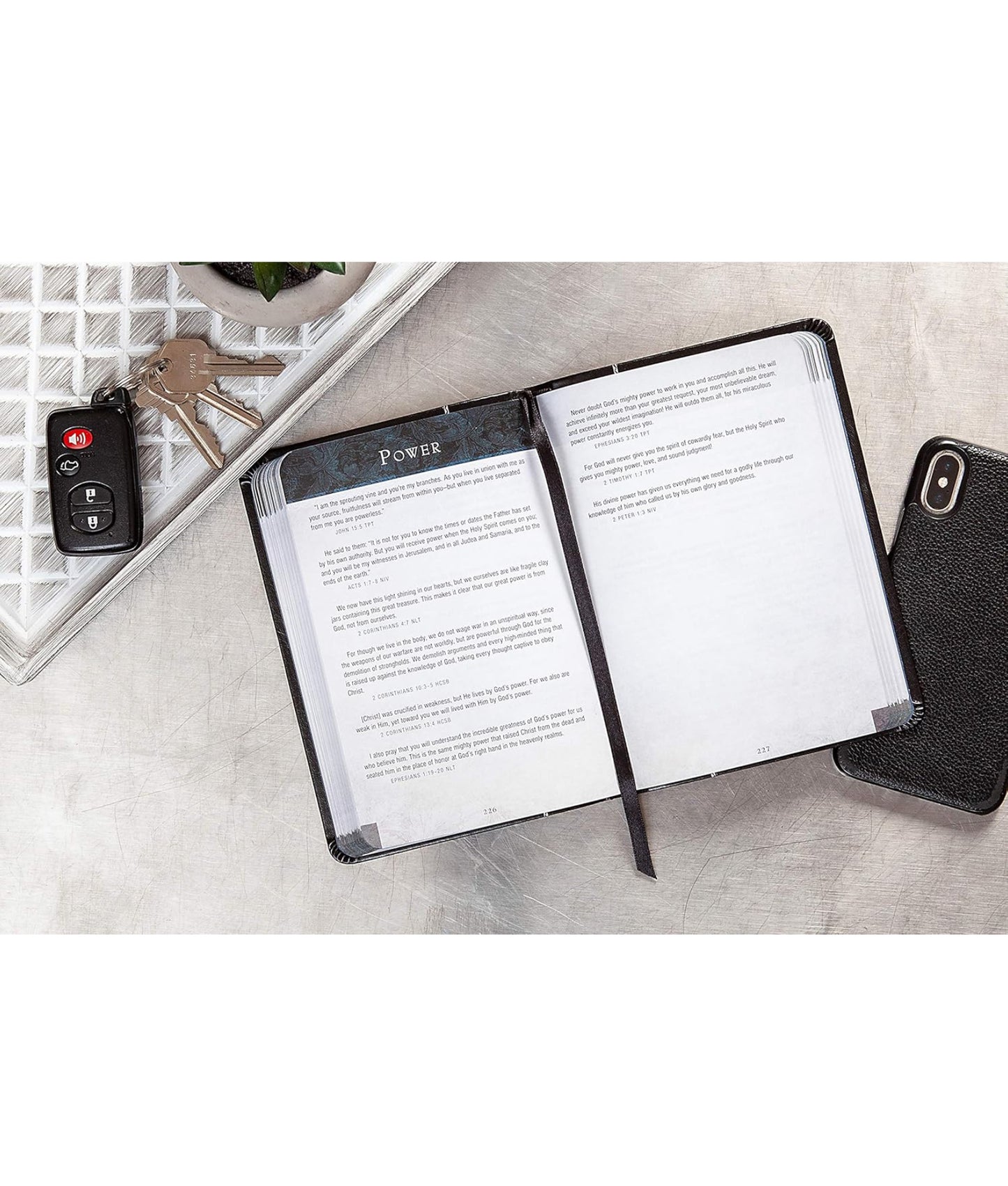 Limited Edition-Men’s Bible promises white gift box