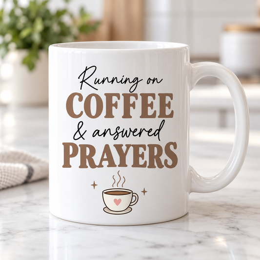 Coffee &prayers mug