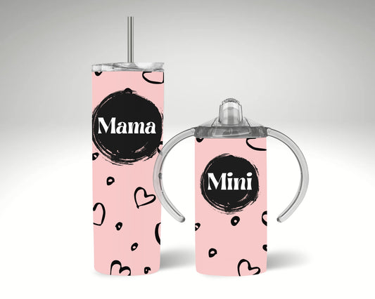 Mama & Mini tumbler set