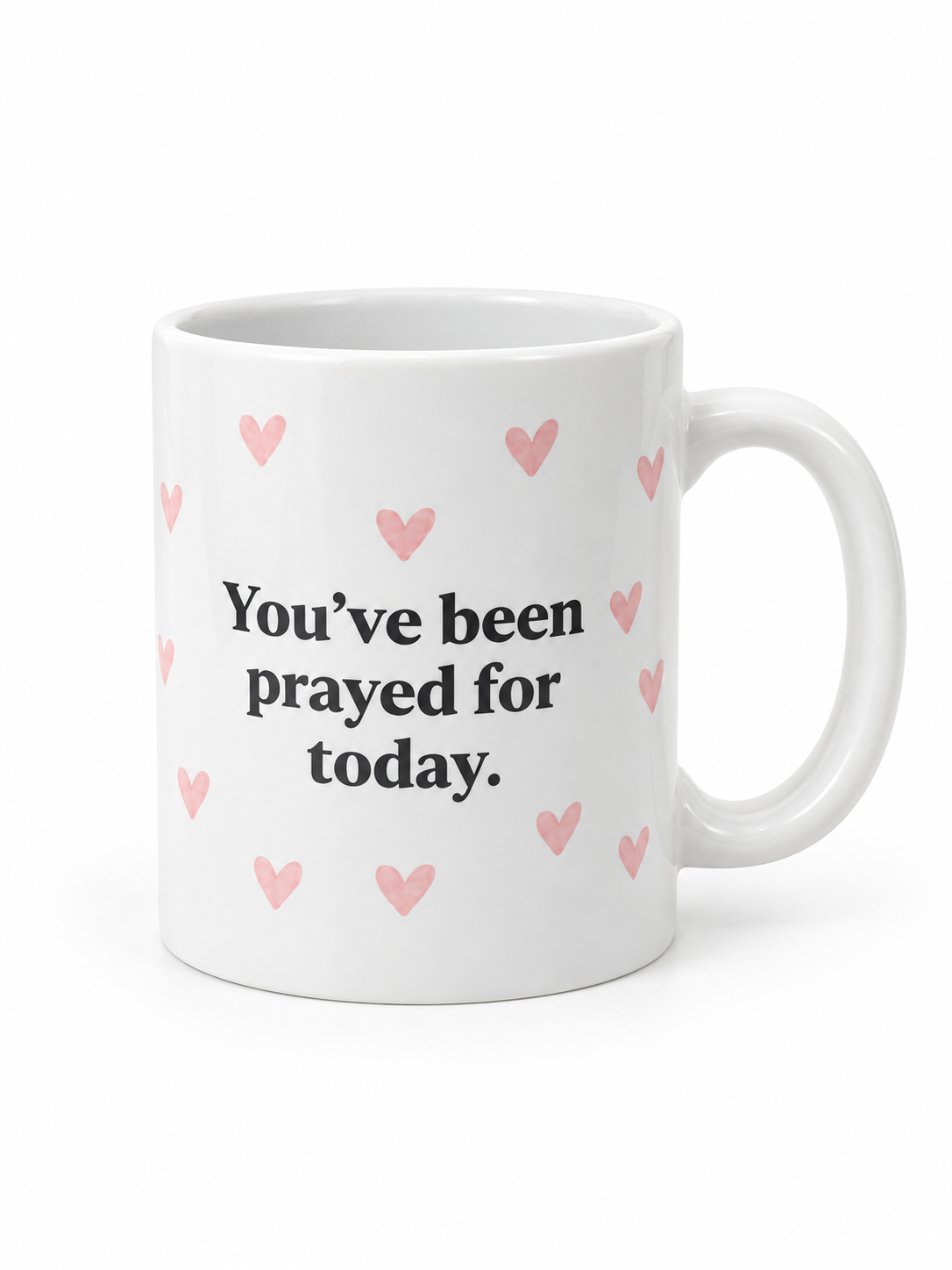 A little Hug & prayer - Heart Mug Gift Set
