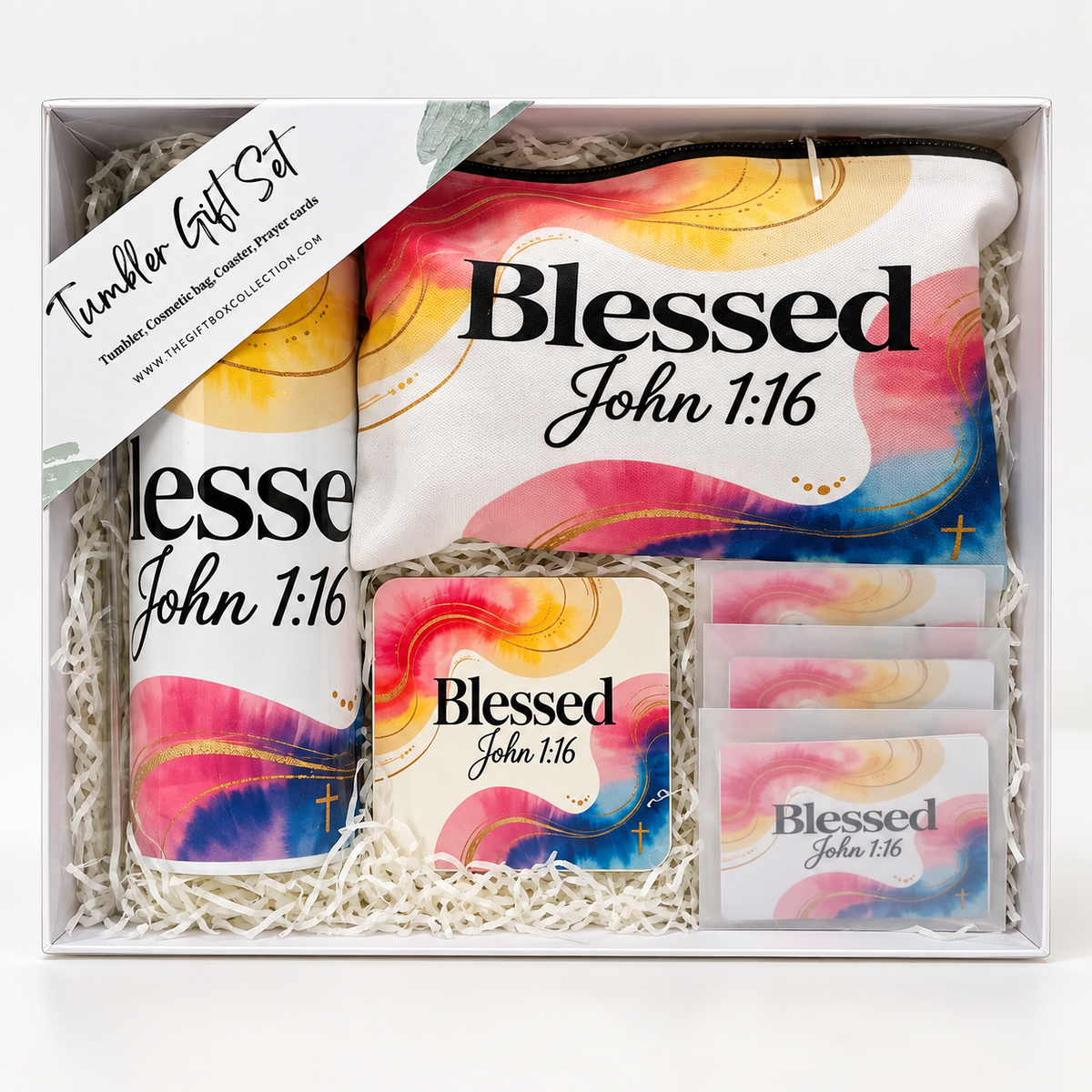 Tumbler gift set (Blessed)