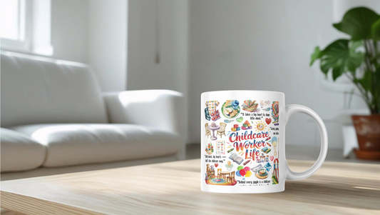 Childcare worker mug - Thegiftboxcollection