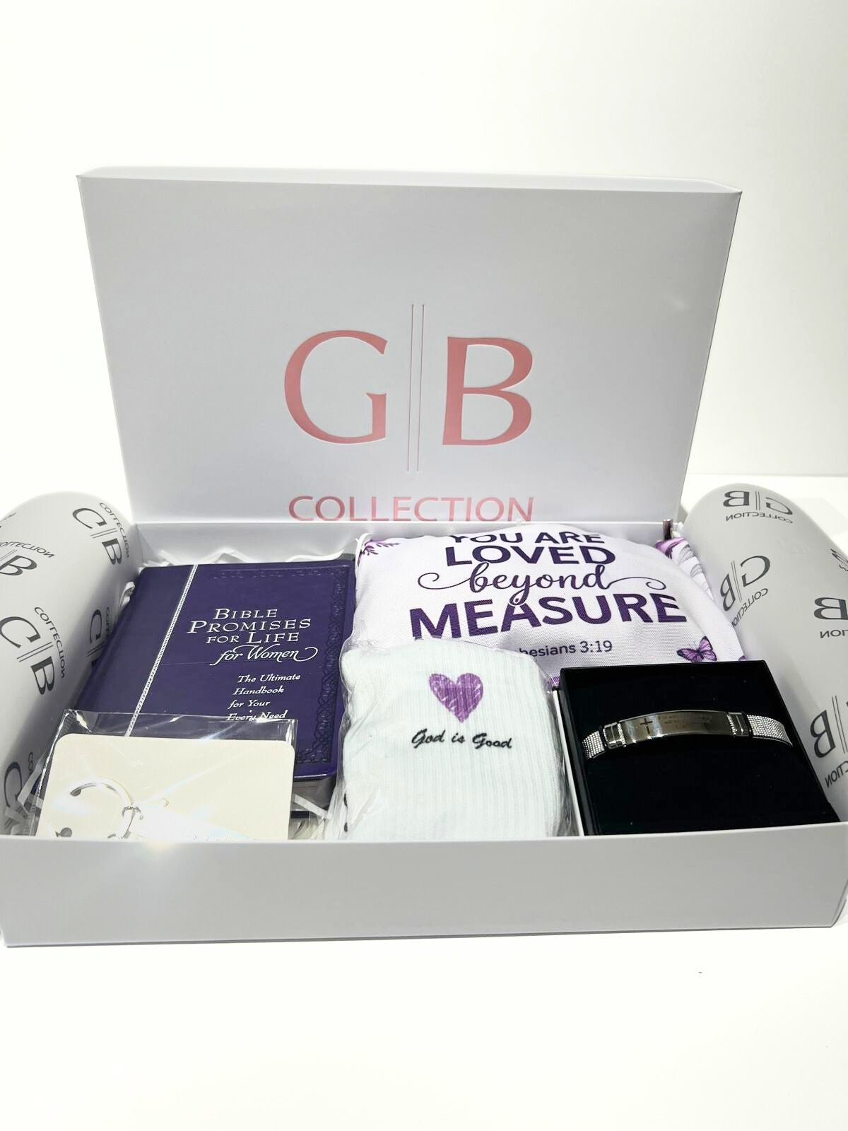 Limited Edition-Womens Bible promises white gift box