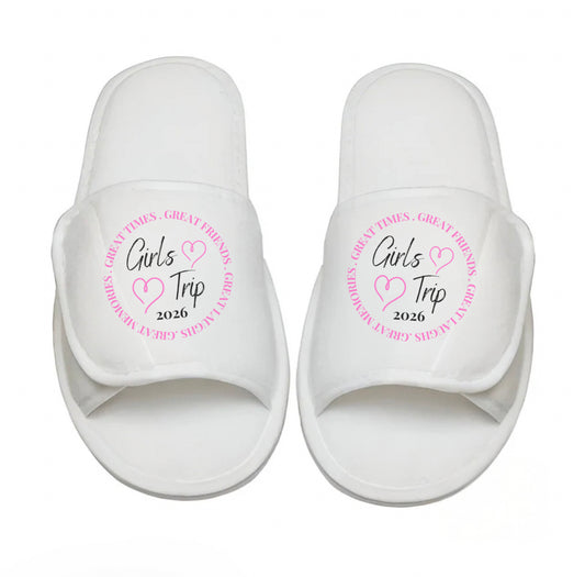 Girls Trip Hotel Slippers