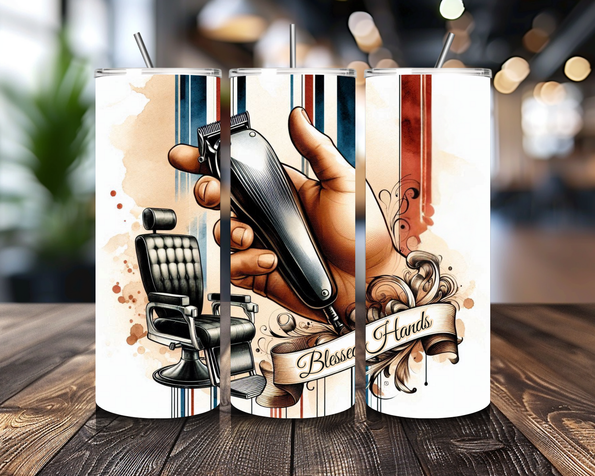 Barber tumbler