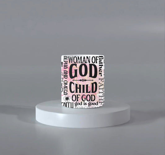 Women of God Mug - Pink Design - Women's Inspirational Drinkware - Thegiftboxcollection