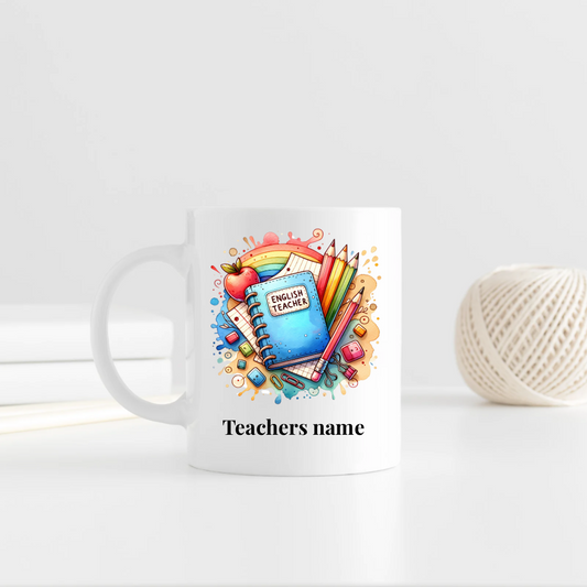 English teacher mug - Thegiftboxcollection