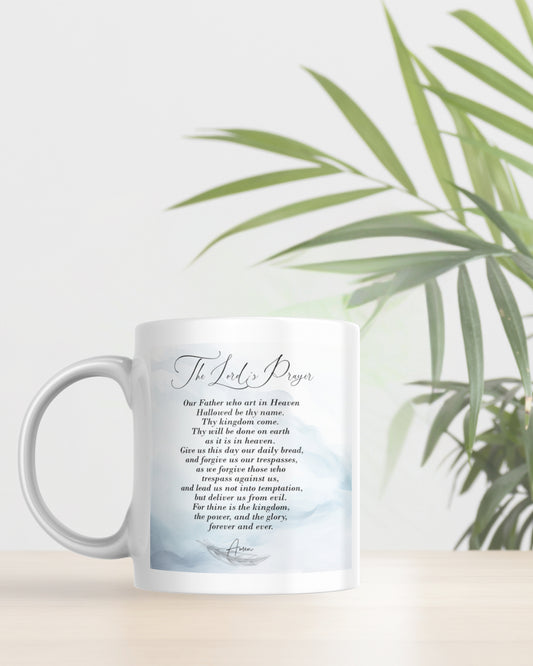 Lord's Prayer and Serenity Mug - Thegiftboxcollection