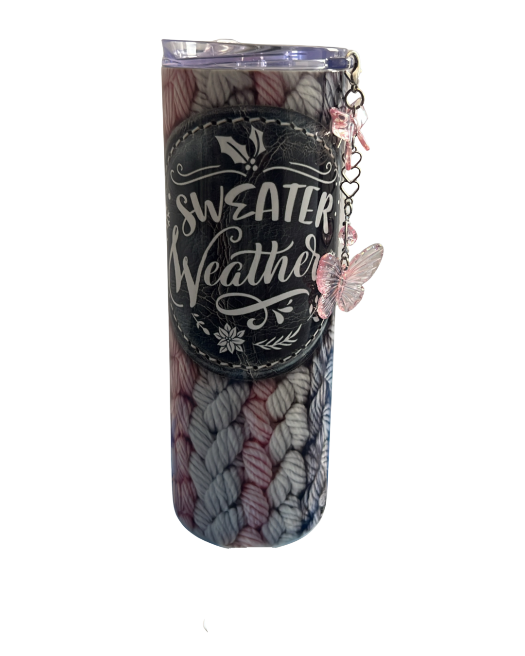 Sweater weather tumbler