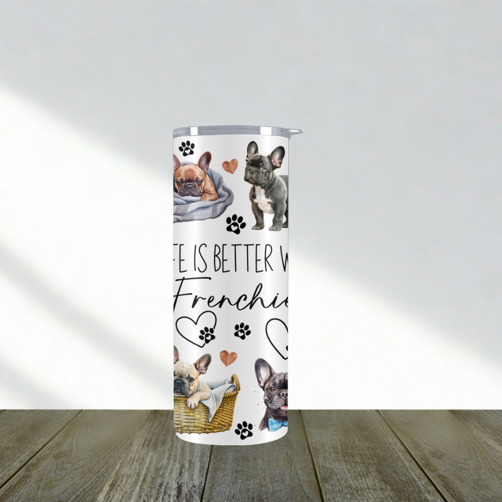 Frenchie tumbler