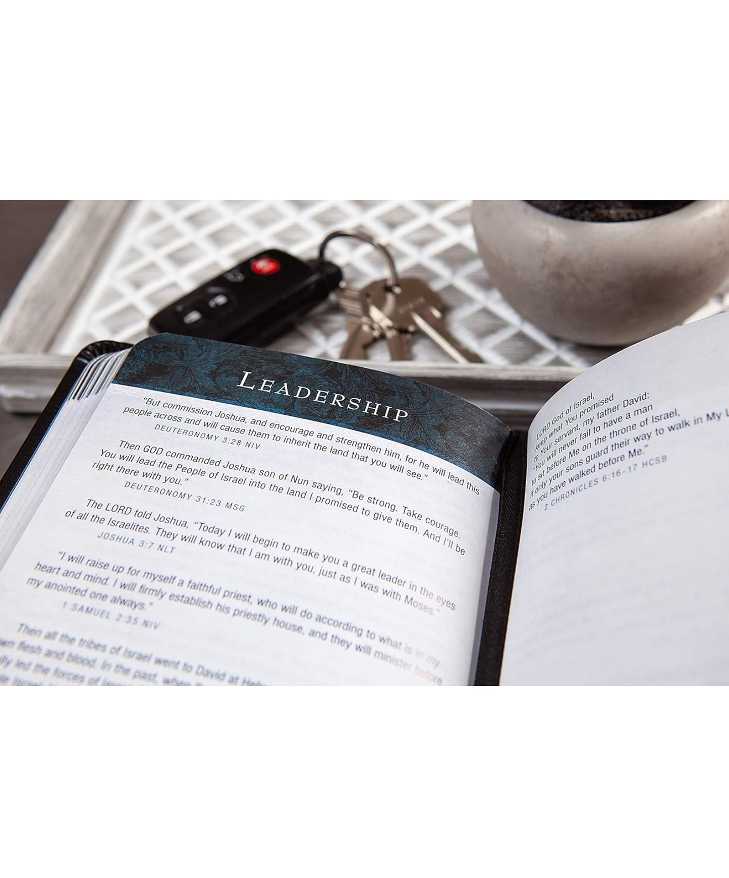 Limited Edition-Men’s Bible promises white gift box