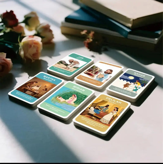 Bible character flashcards