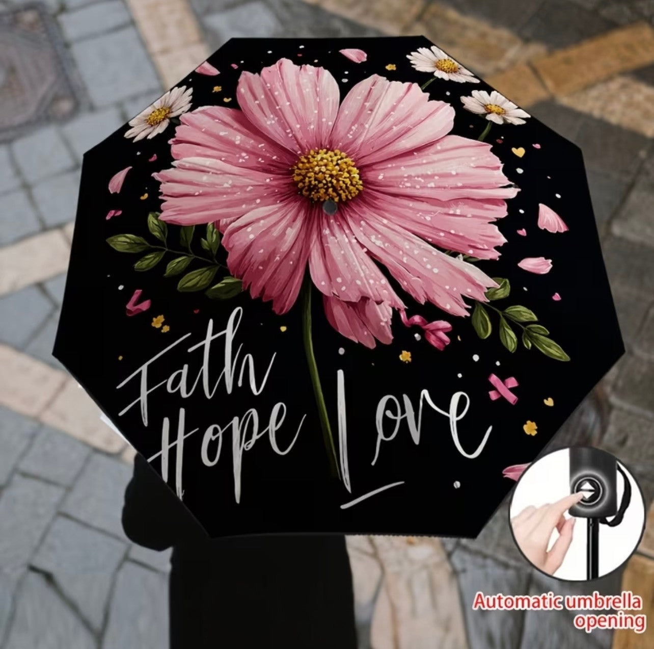 Umbrella- Faith, Hope, Love