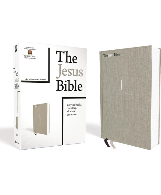 The Jesus Bible grey- Thegiftboxcollection