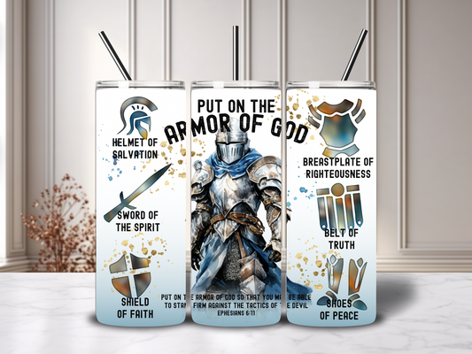 Armour of God tumbler