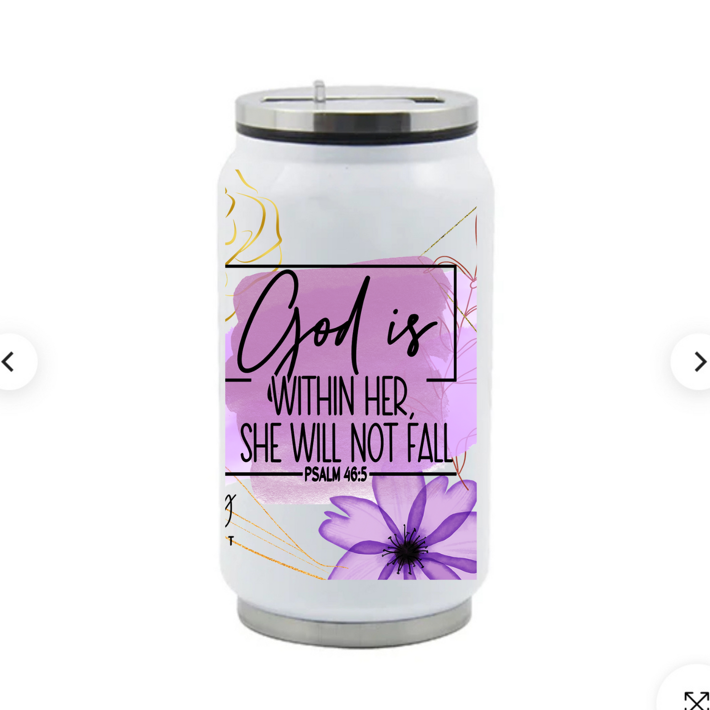 Bible promises for life women's gift set with stainless steel cup - Thegiftboxcollection