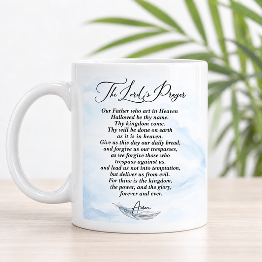 Lord's Prayer and Serenity Mug