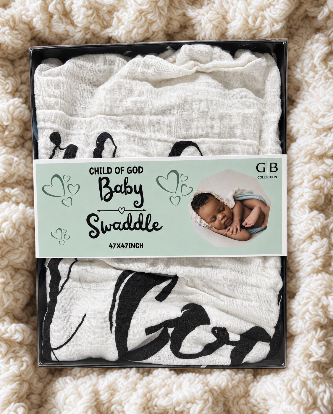 Child of God baby swaddle