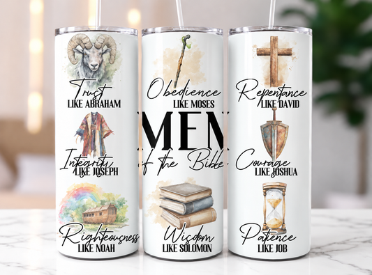 Men of the Bible tumbler