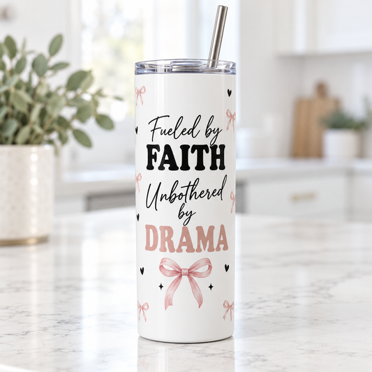 Fuelled by faith Tumbler