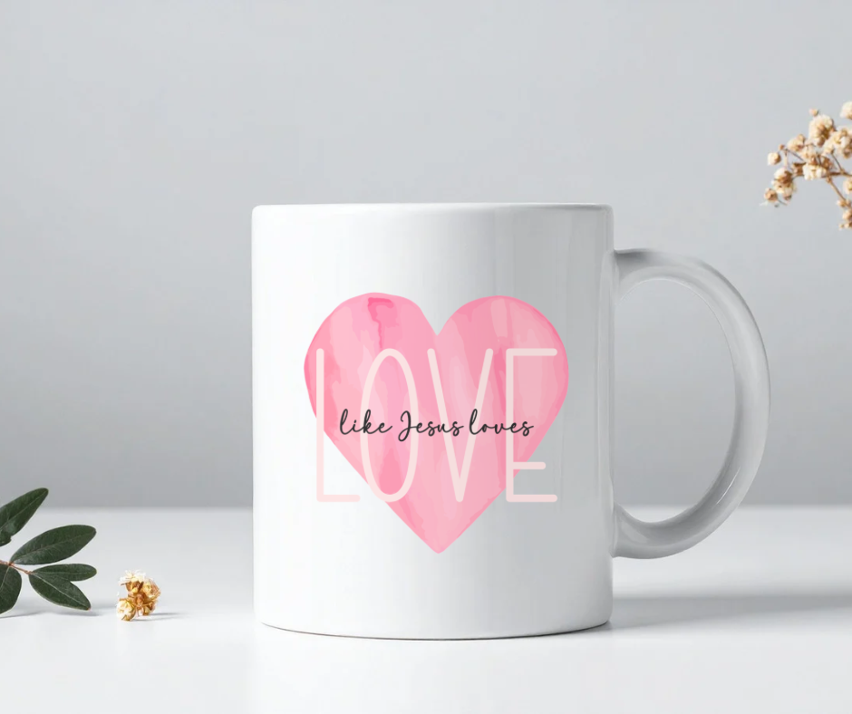 Love like Jesus mug