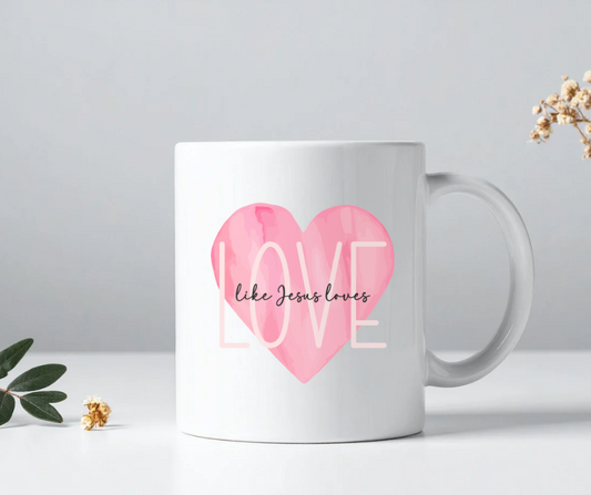 Love like Jesus mug