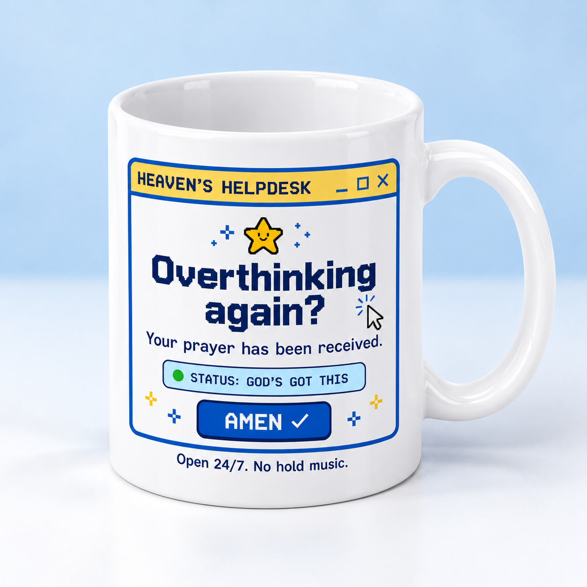 Overthinking mug