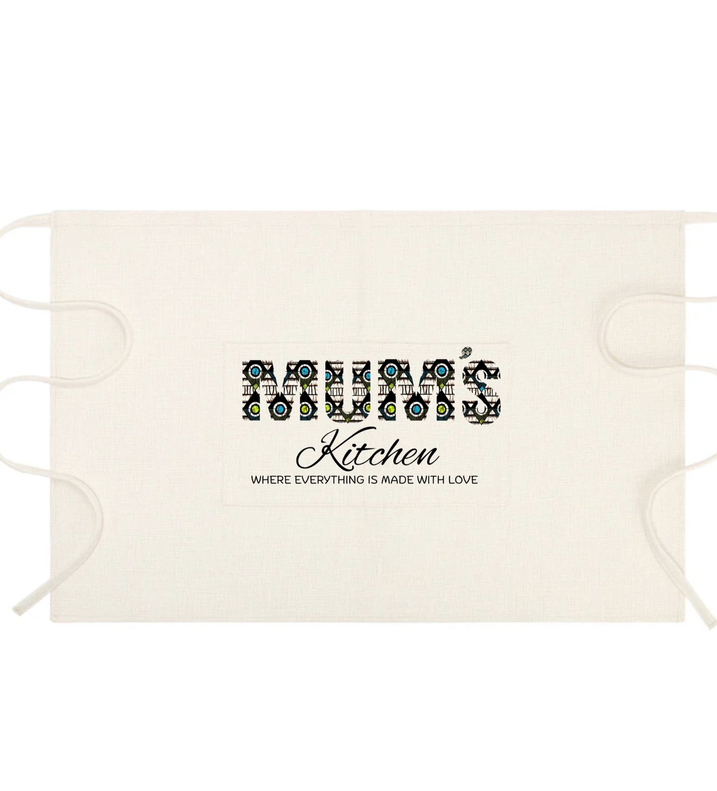 Mums Apron(African print)