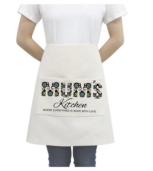 Mums Apron(African print)