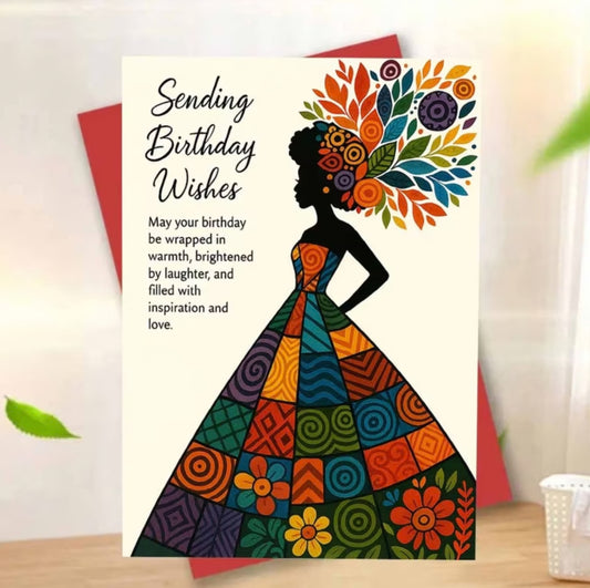 Birthday wishes card