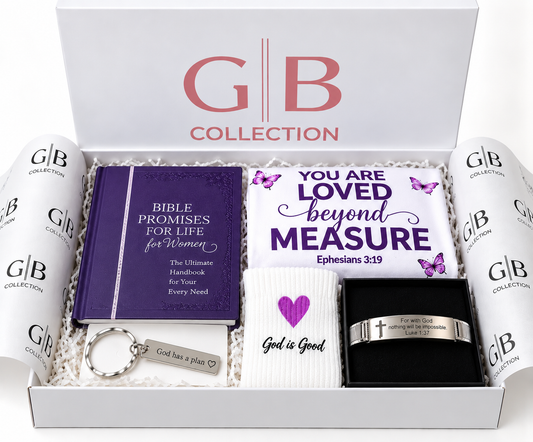 Limited Edition-Womens Bible promises white gift box